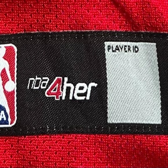 Adidas Womens Red Houston Rockets #1 Tracy McGrady NBA 4her Jersey Size Large - Picture 4 of 4